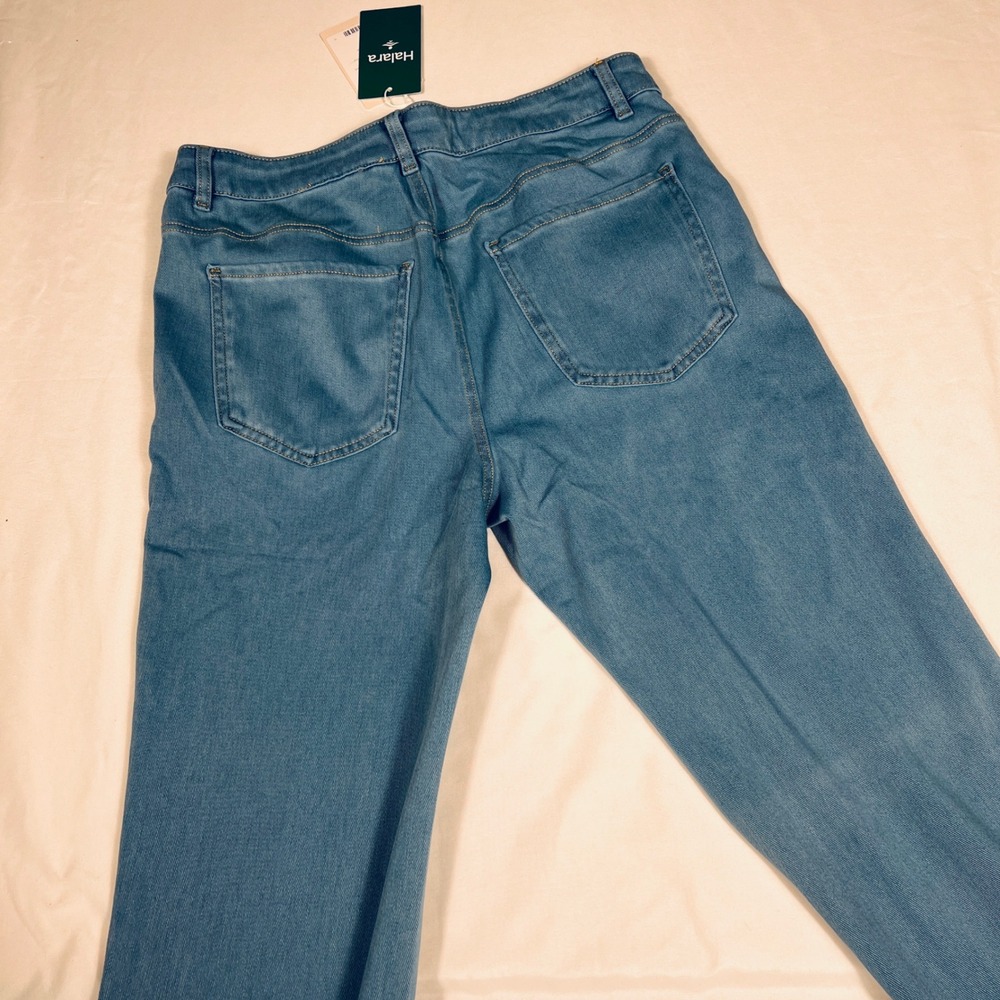 Halara Flex Mid Rise Bootcut Jeans Sunny Blue Medium Regular 02707422 - Picture 9 of 9